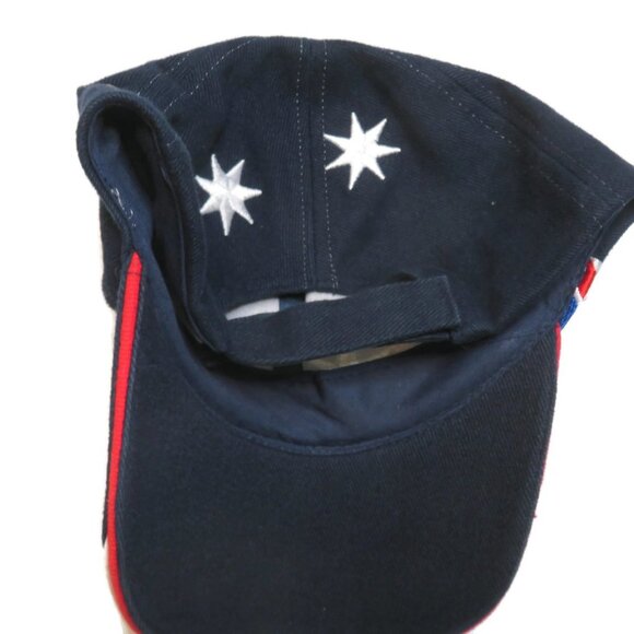 Australia Baseball‎ Hat Cap Blue Cotton Adjustable Hook & Loop Flag - Picture 6 of 6